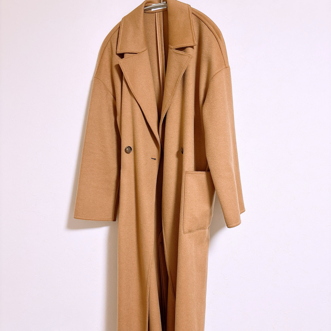 PLST - プラステPLST ウールテンセルリバーチェスターロングコートの