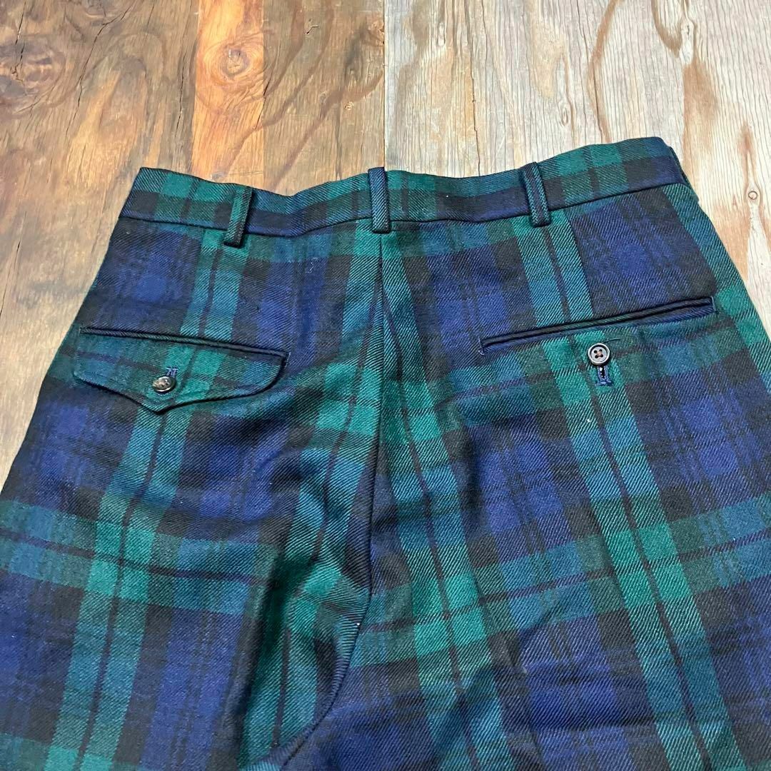 POLO RALPH LAUREN - 90s ラルフローレン ブラックウォッチ スラックス