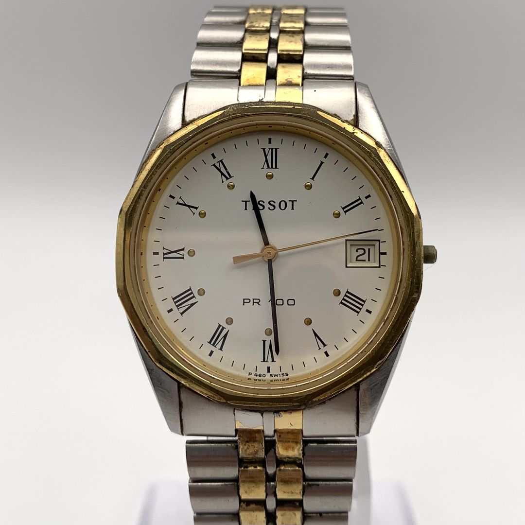 TISSOT - TISSOT ティソ PR100 メンズ 腕時計 クォーツ デイト