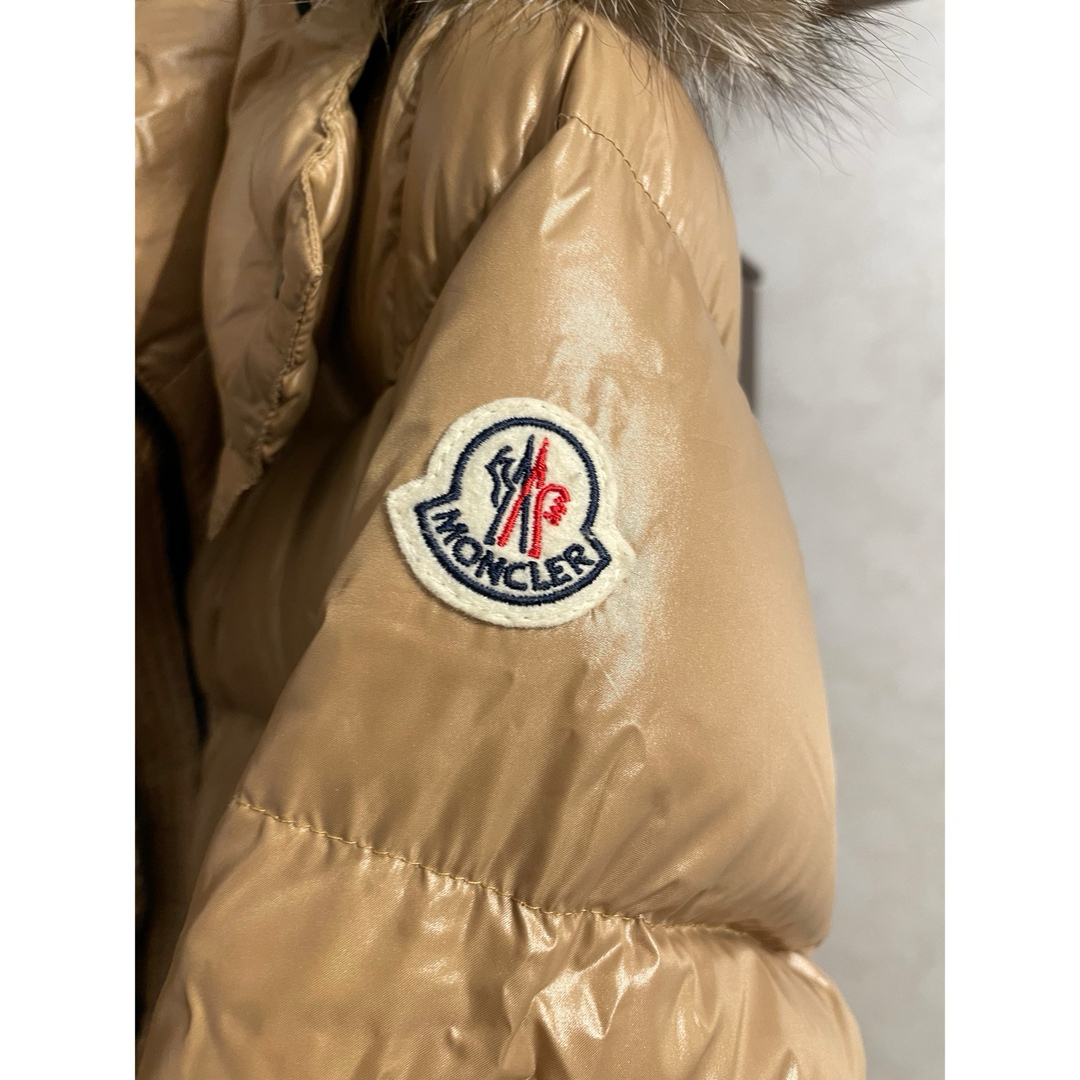 MONCLER - モンクレール ロング ダウン hudson キャメル サイズ3の通販