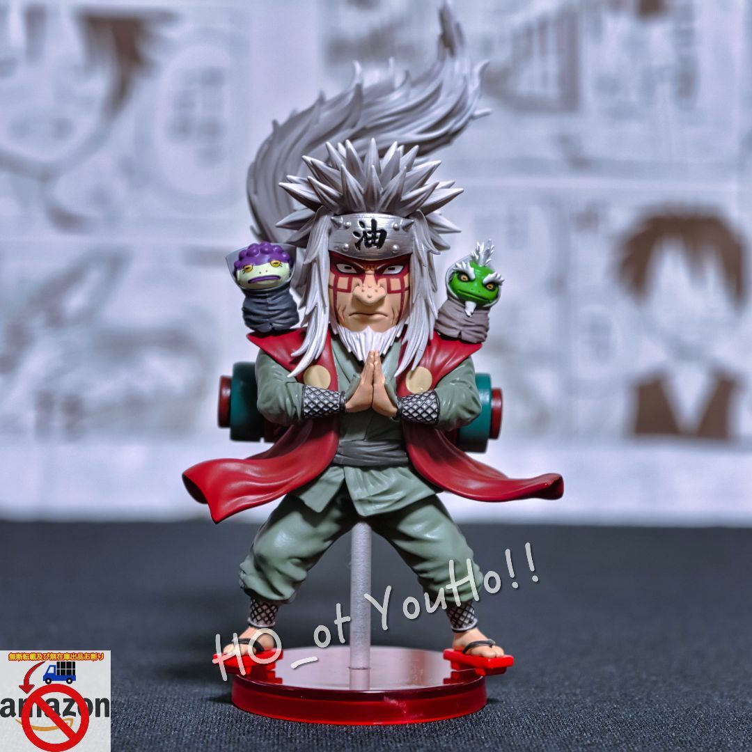 ナルト 疾風伝 フィギュア 自来也 ジライヤ 仙人モードの通販 by HO_ot