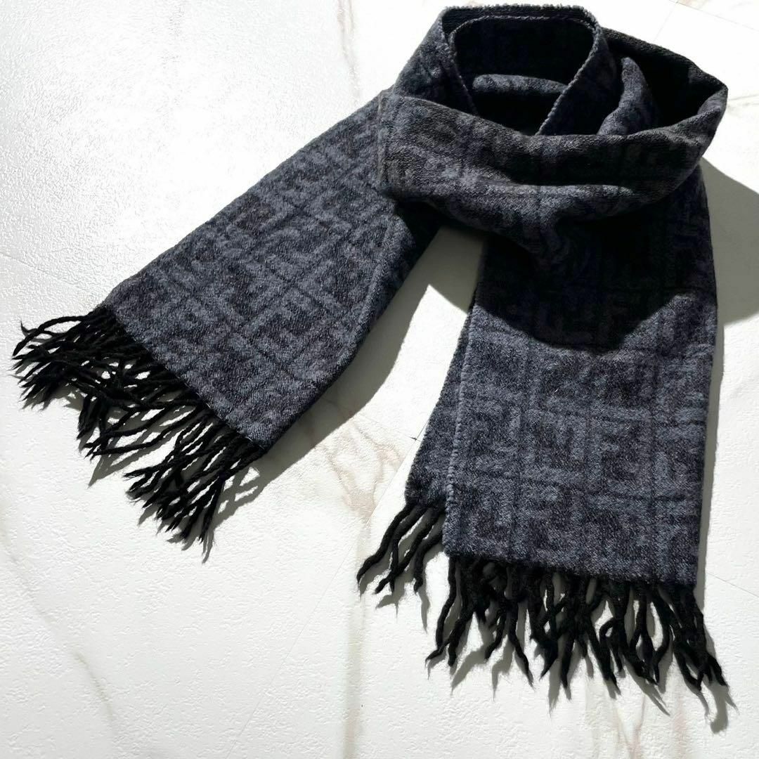 FENDI ヴィンテージ ズッカ柄 マフラー