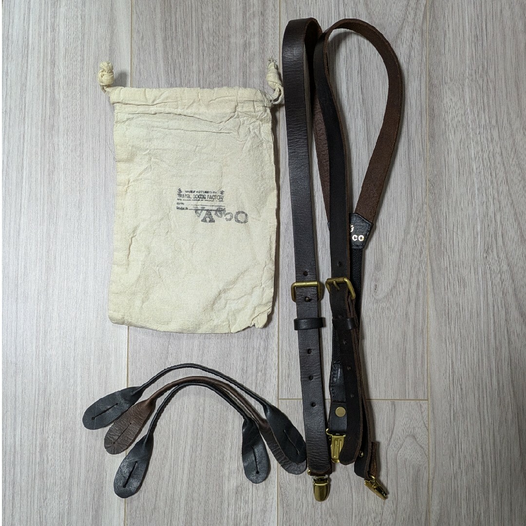 schott - schott VASCO 別注レザーサスペンダーの通販 by Kensho's