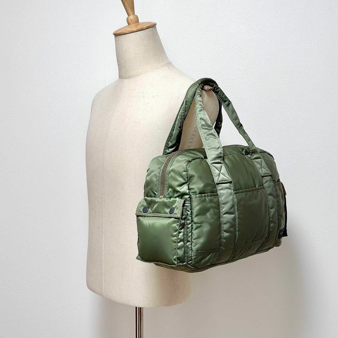 超美品✨希少 ポータータンカー ダッフル ミニボストンバッグSセージ