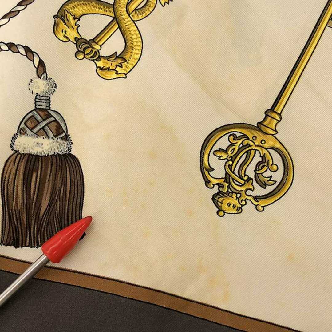 HERMES - HERMES / エルメス | カレ90 Les Cles 鍵柄 シルク ストール