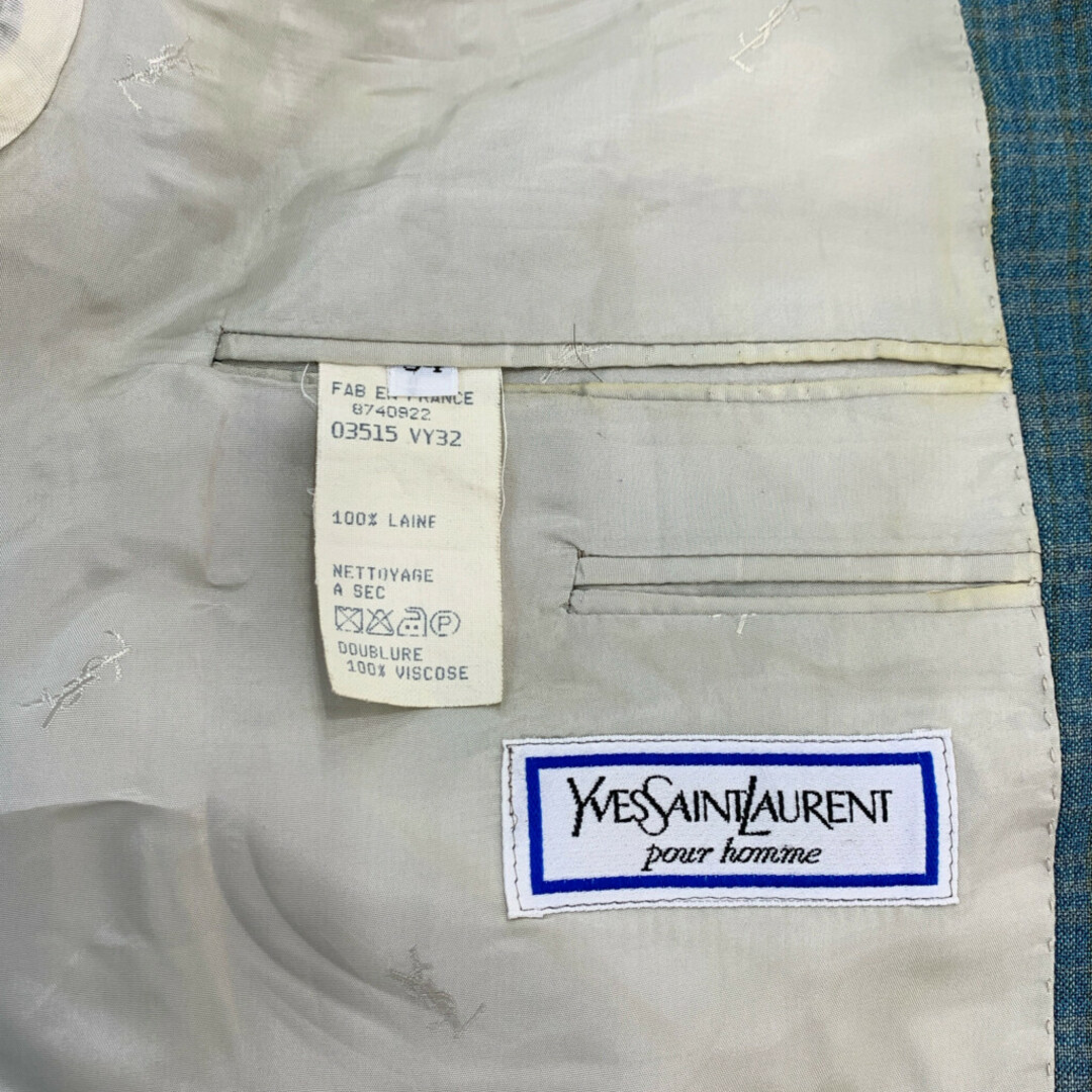 Yves Saint Laurent - フランス製 YVES SAINT LAURENT イヴ サン