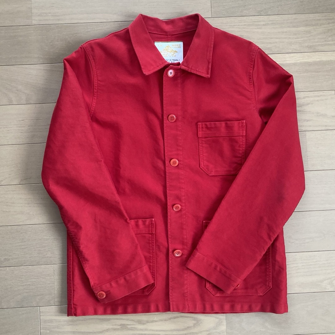 ANATOMICA - LE MONT ST MICHEL 赤 カバーオール サイズ44の通販 by や