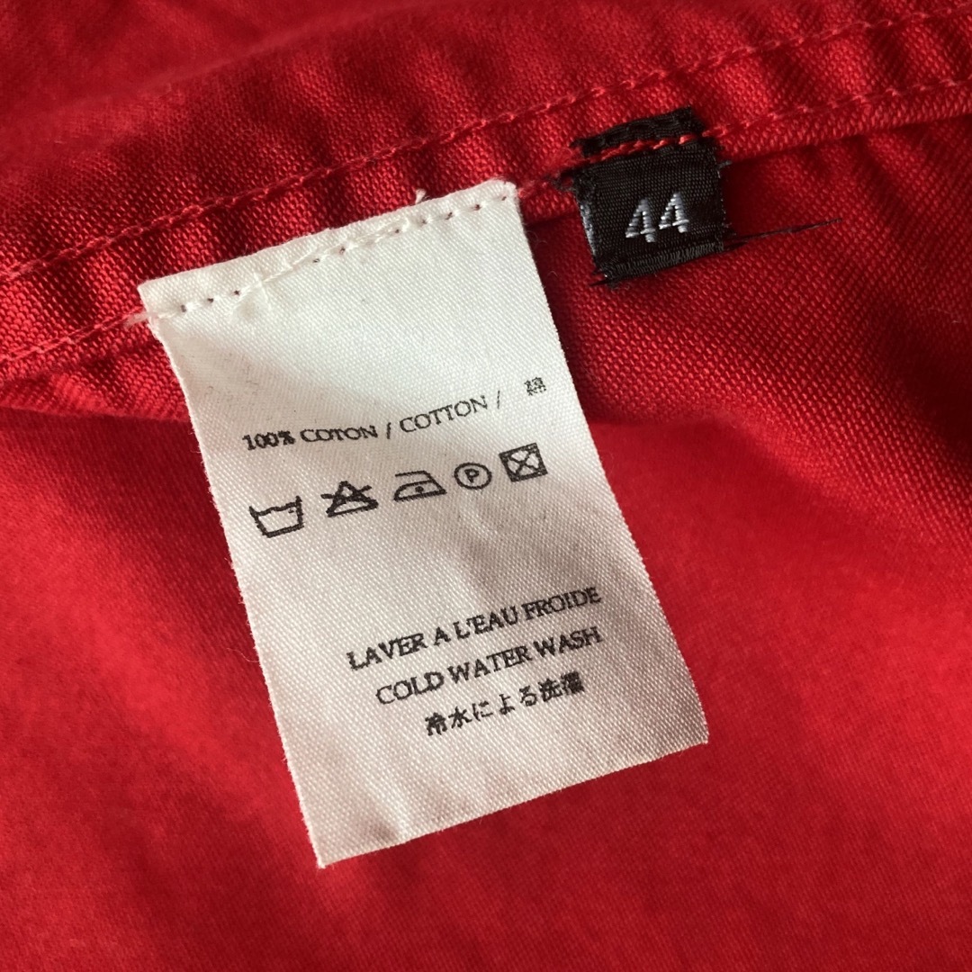 ANATOMICA - LE MONT ST MICHEL 赤 カバーオール サイズ44の通販 by や