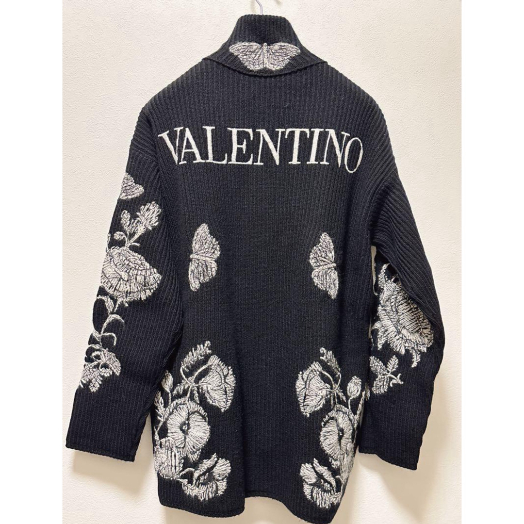 valentino garavani - VALENTINO 刺繍ドライバーズニットの通販 by