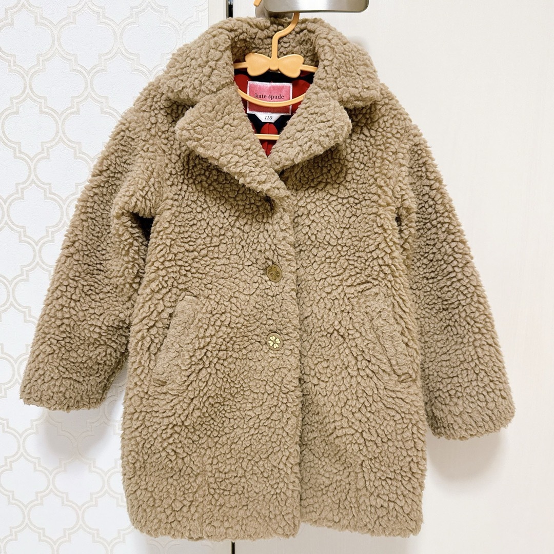 kate spade NEW YORK - 【 美品 】 ケイトスペード ボア コート