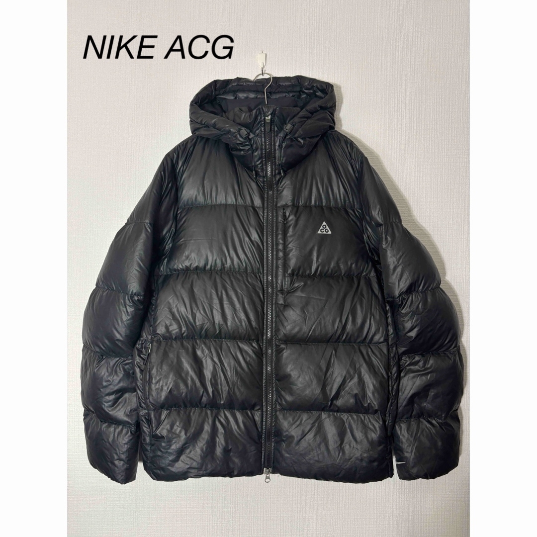 Nike ACG 00s ダウンジャケット 黒M 800フィル
