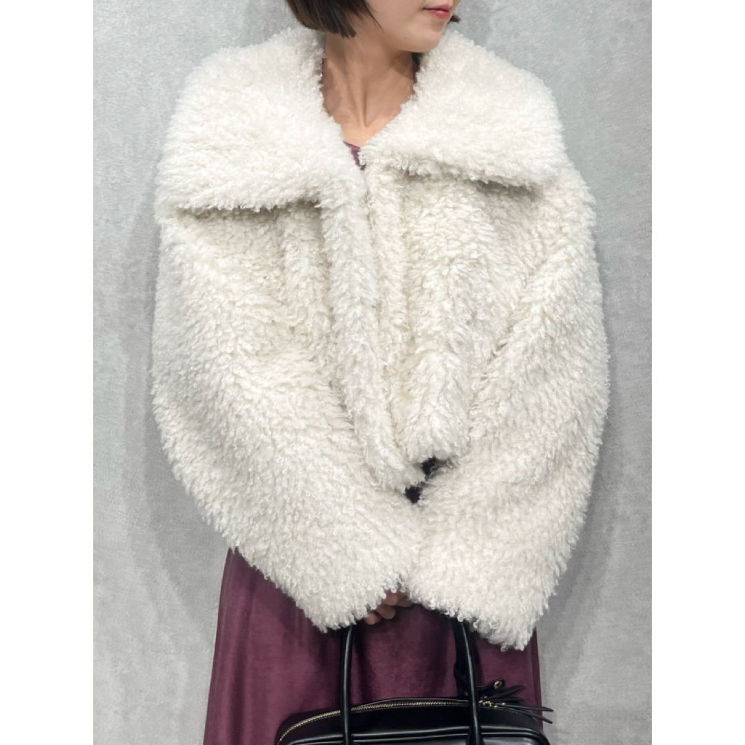 SNIDEL - 2wayカラープードルファーコートの通販 by な's shop