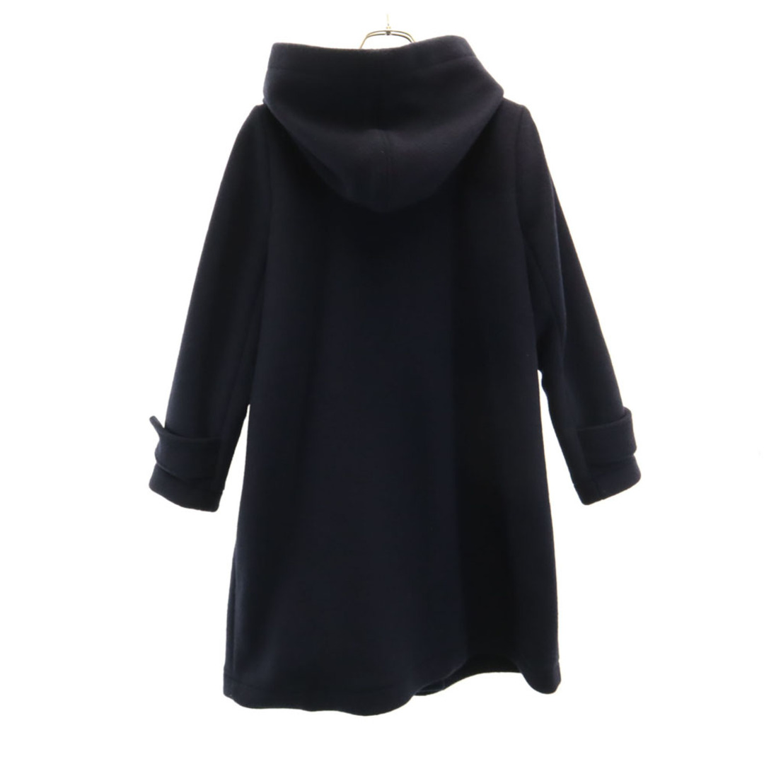 ミズイロインド mizuiro ind ダッフルコート ウール ブラック