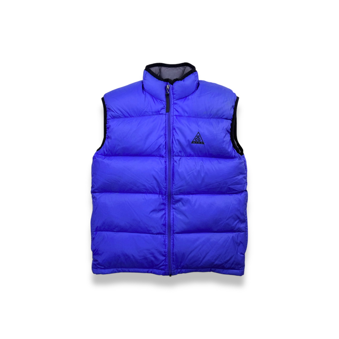 NIKE - 90s NIKE ACG ナイキ パッカブルダウンベスト ブルーパープル