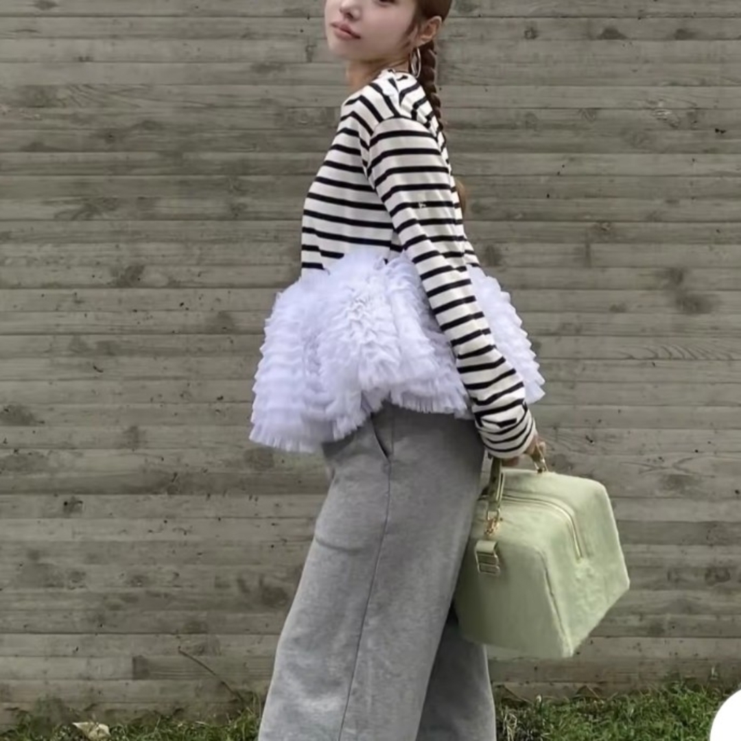 Bibiy ビビィ ボーダー トップスの通販 by pada.shop｜ラクマ