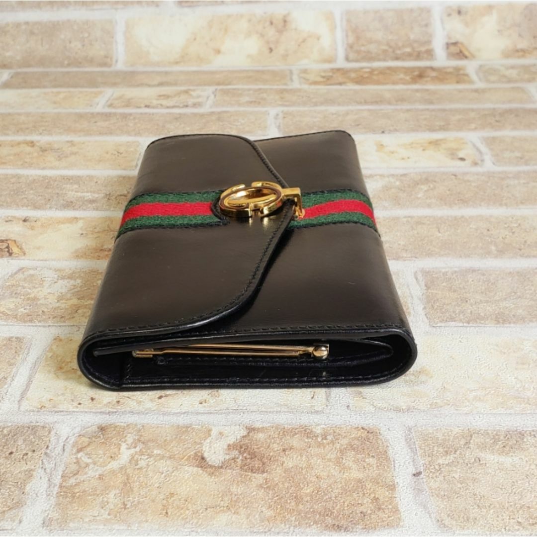 GUCCI - オールドグッチ ☆ ヴィンテージ シェリーライン レザー 長