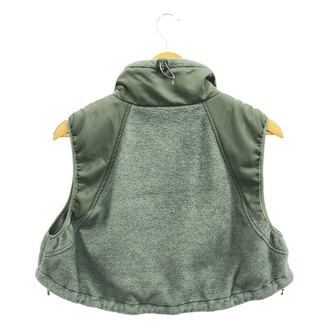 HYKE - HYKE / ハイク | 2023AW | FLEECE CROPPED VEST / フルジップ