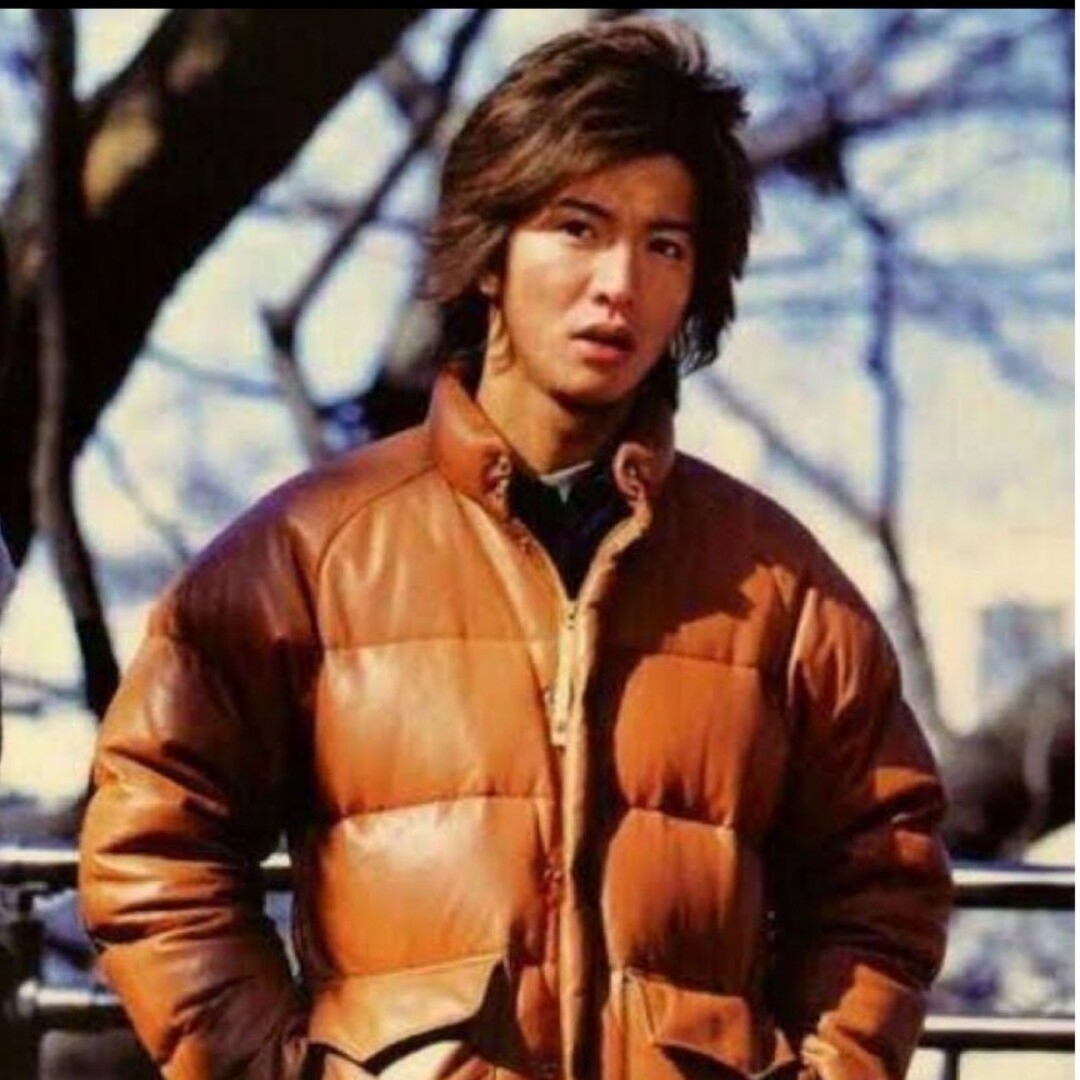 A BATHING APE - キムタク着 LEATHER CLASSIC DOWN 15th EDITIONの通販