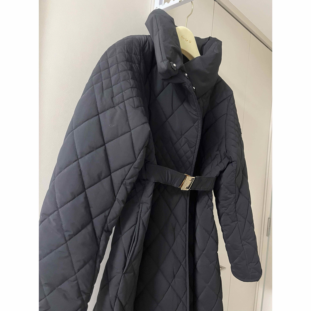 Her lip to - herlipto Madison Quilted Long Coatの通販 by のあのあ