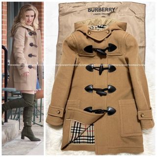 BURBERRY - 本物 現行タグ 極美品 バーバリー レザー切替 ノバチェック