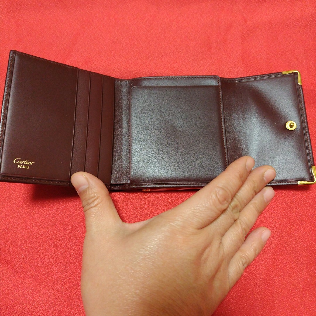 Cartier - 未使用 Cartierマストライン 三つ折り財布の通販 by west's