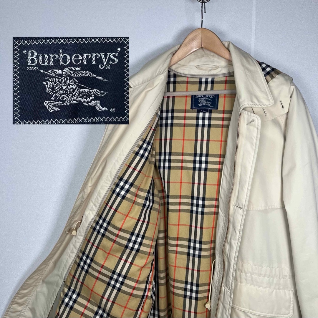 BURBERRY - Burberry's ノバチェックダウンライナー付き ステンカラー