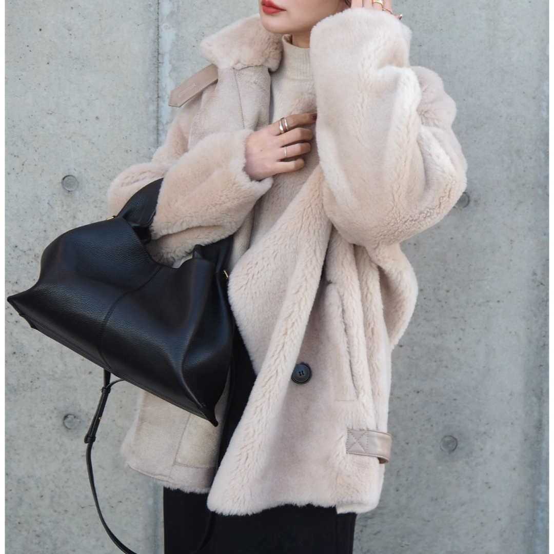 LAULENファーコートの通販 by amini｜ラクマ