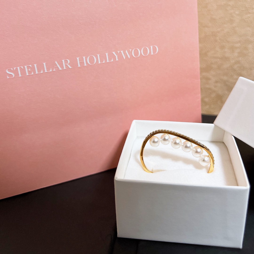 STELLAR HOLLYWOOD - STELLAR HOLLYWOOD ビジューラインパール