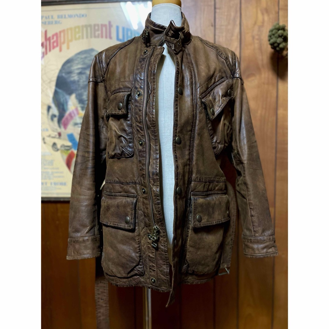 Ralph Lauren - RALPH LAUREN レザーモーターサイクルジャケットの通販