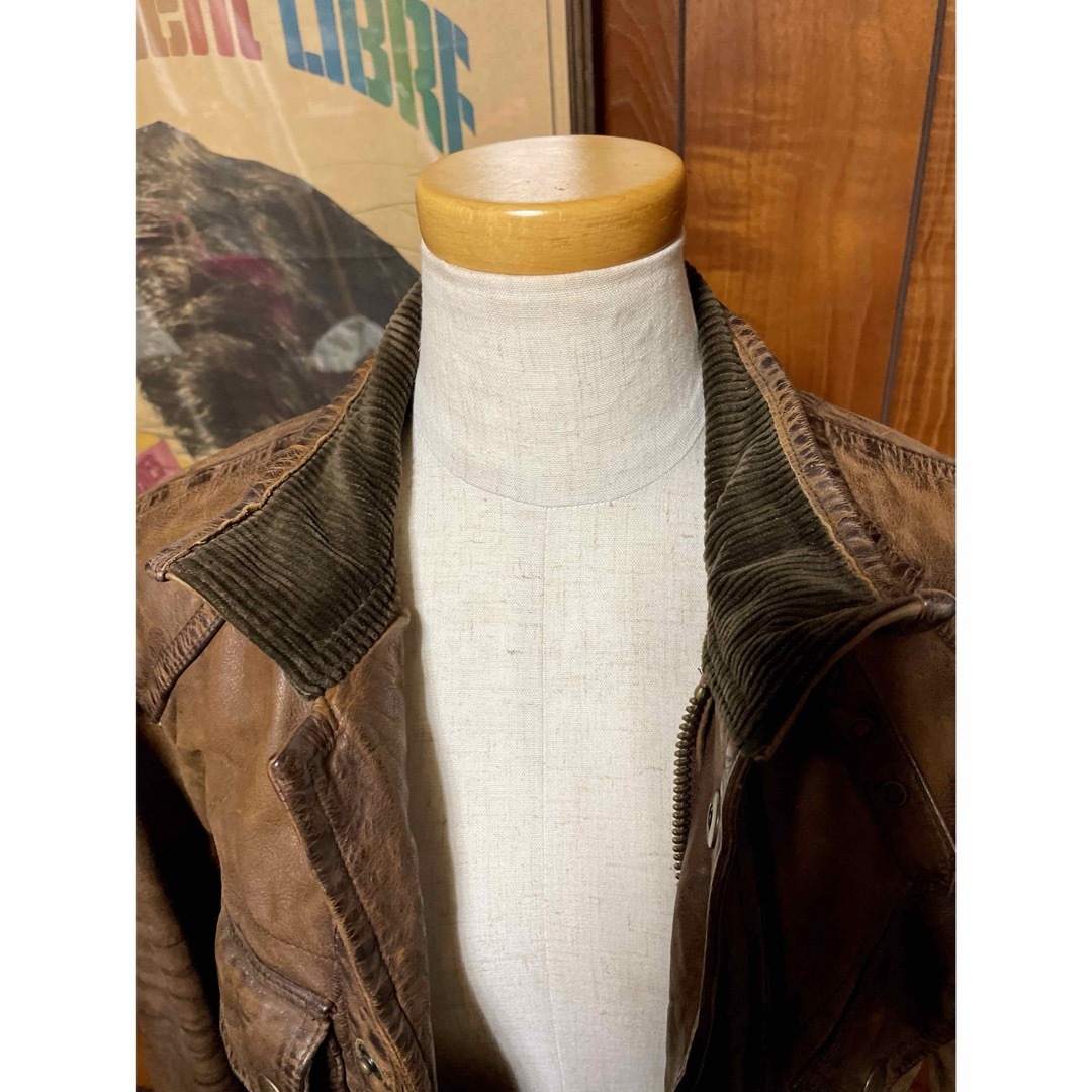 Ralph Lauren - RALPH LAUREN レザーモーターサイクルジャケットの通販