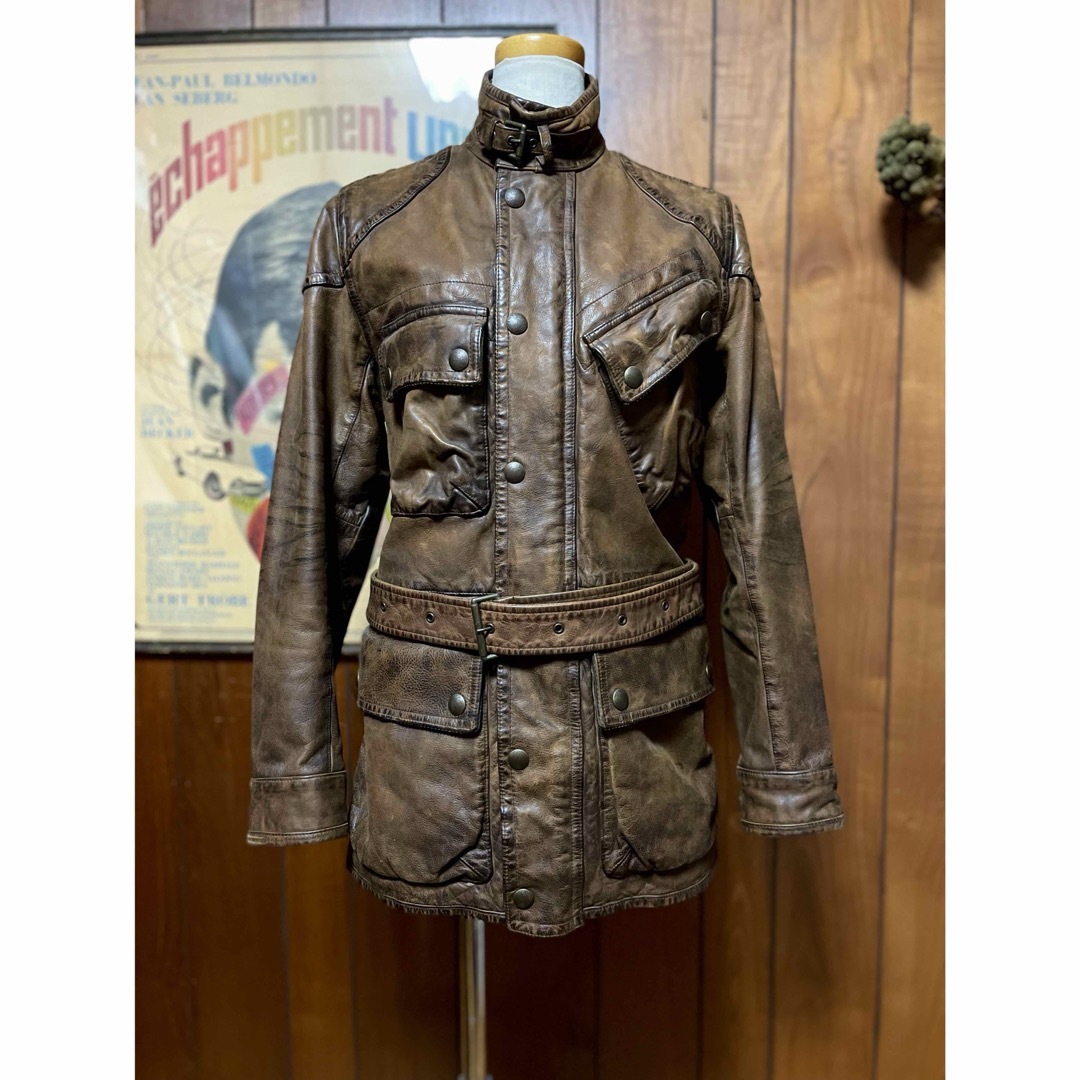 Ralph Lauren - RALPH LAUREN レザーモーターサイクルジャケットの通販