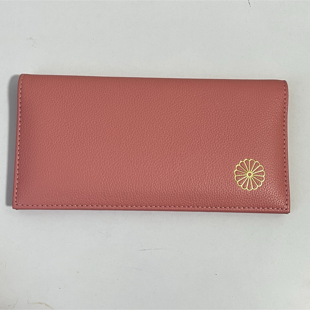 新品未使用 皇居 長財布 ピンク 本革 菊の御紋入りの通販 by kuma's
