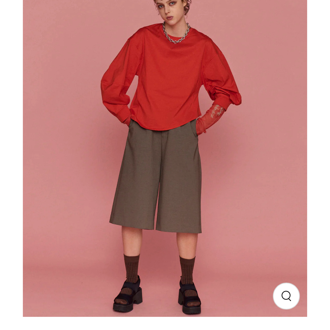 MAISON SPECIAL - 新品 メゾンスペシャル ハーフパンツ ブラウン の