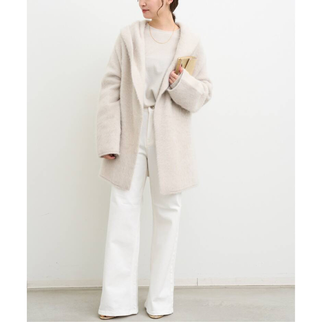 DEUXIEME CLASSE - ☆新品未使用☆Alpaca Fluffy Gown ホワイトAの通販