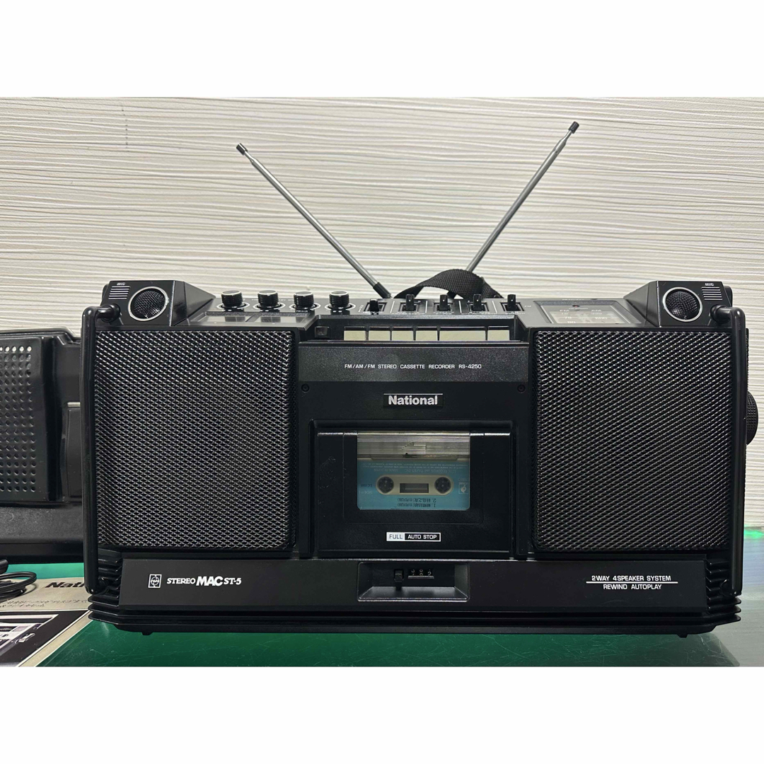 d*7様 national stereo mac st-5 rs-4250 ナショナル RS-4250 – 精か