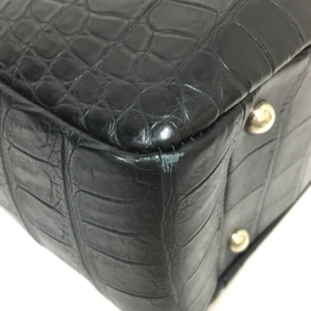 クロワ ロワイヤル CROIX ROYAL クロコダイル JRA ハンドバッグ
