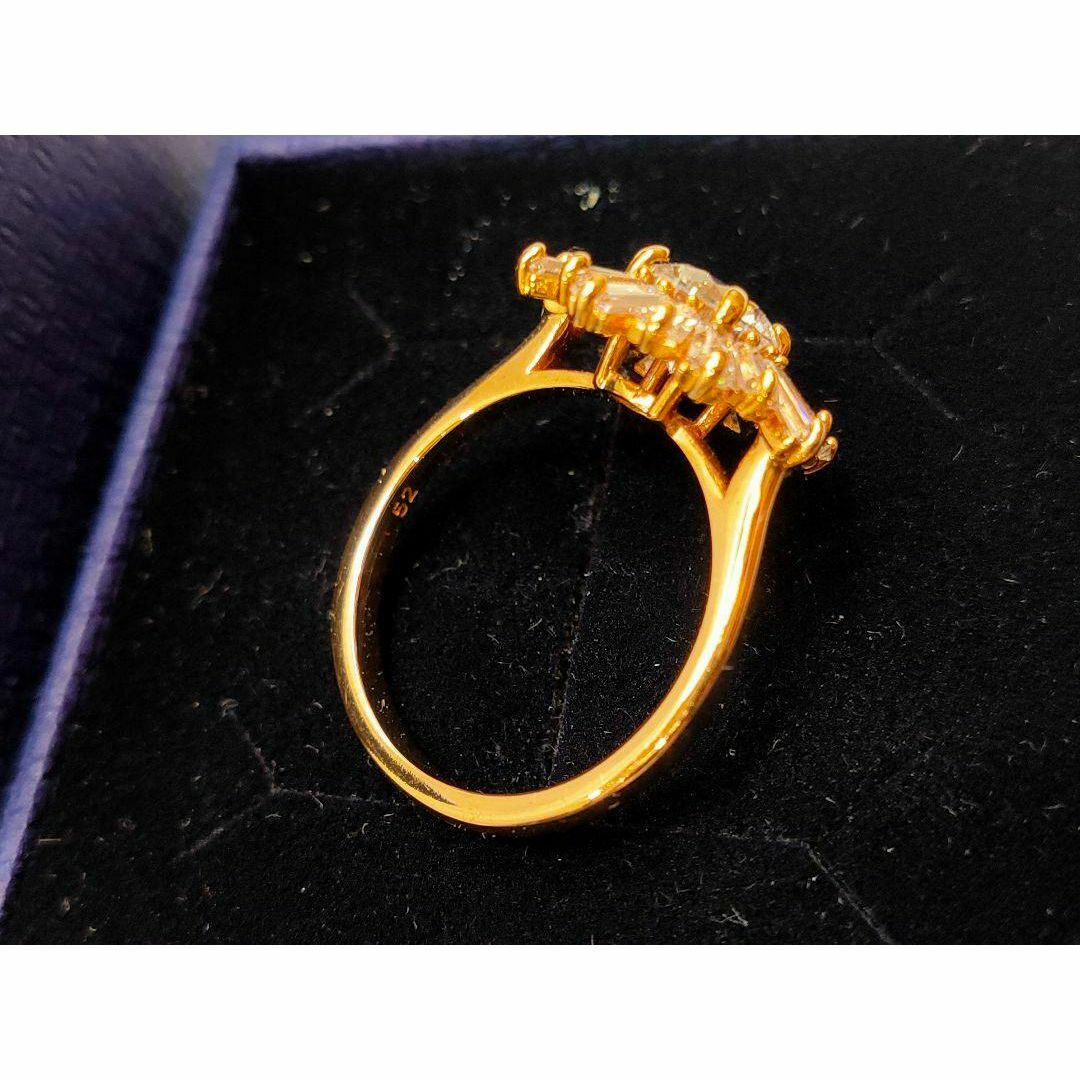 スワロフスキー リング ゴールド 52 ボックス付き スワロフスキー