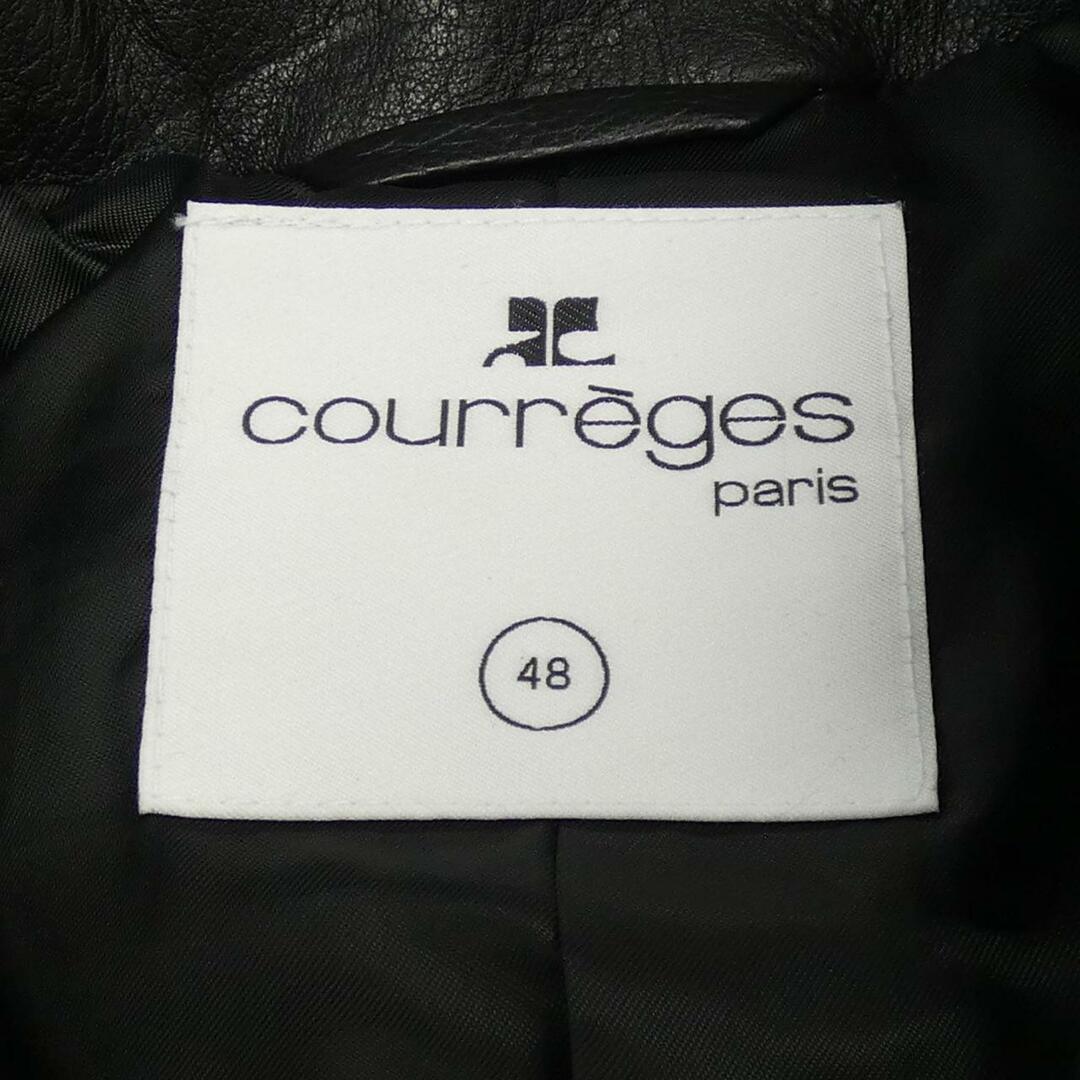 Courreges - クレージュ Courreges レザージャケットの通販 by KOMEHYO
