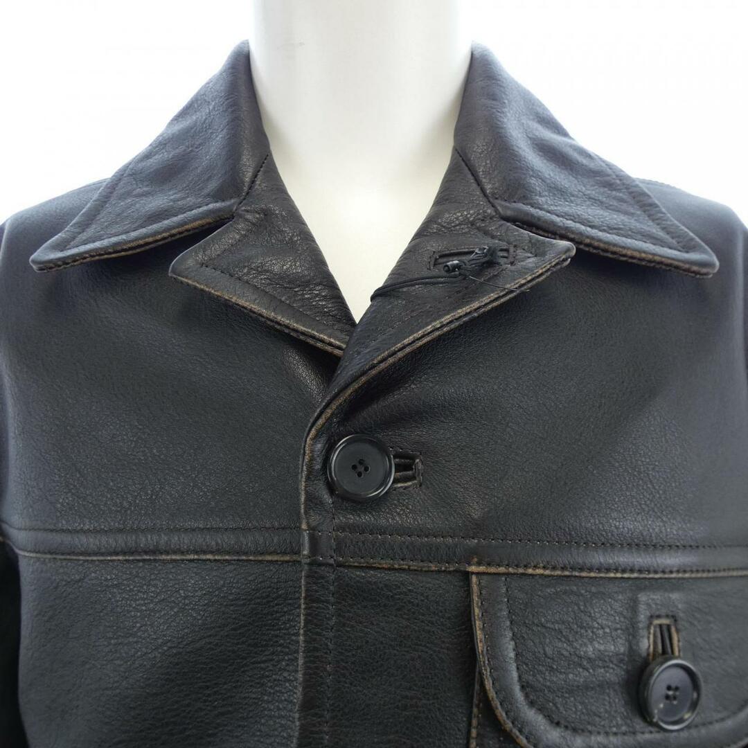 Courreges - クレージュ Courreges レザージャケットの通販 by KOMEHYO