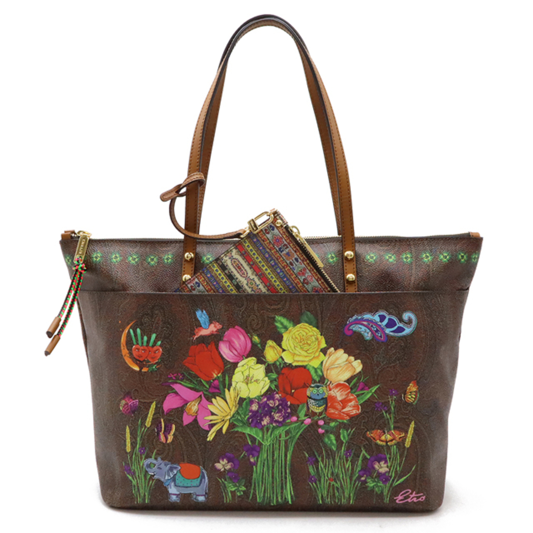 ETRO - ETRO エトロ アルニカ ペイズリー トートバッグ ショルダー