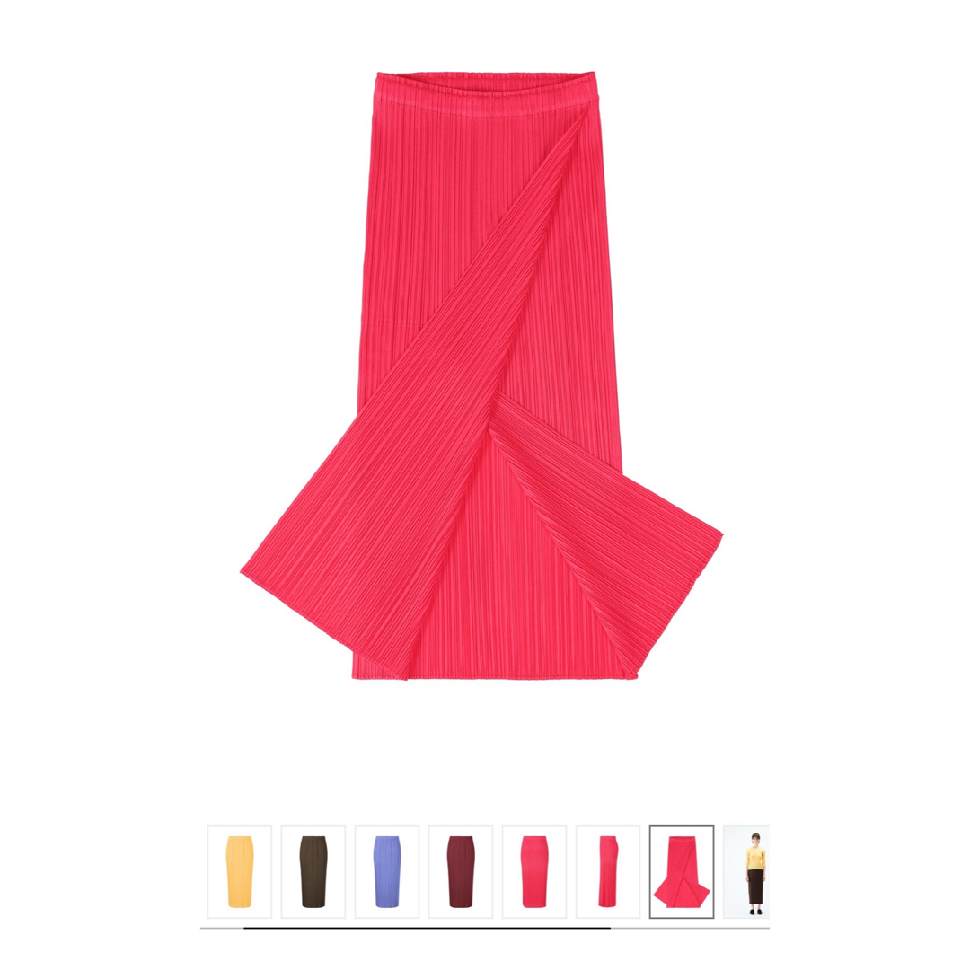 PLEATS PLEASE ISSEY MIYAKE - 3月新作 プリーツプリーズ スカートの