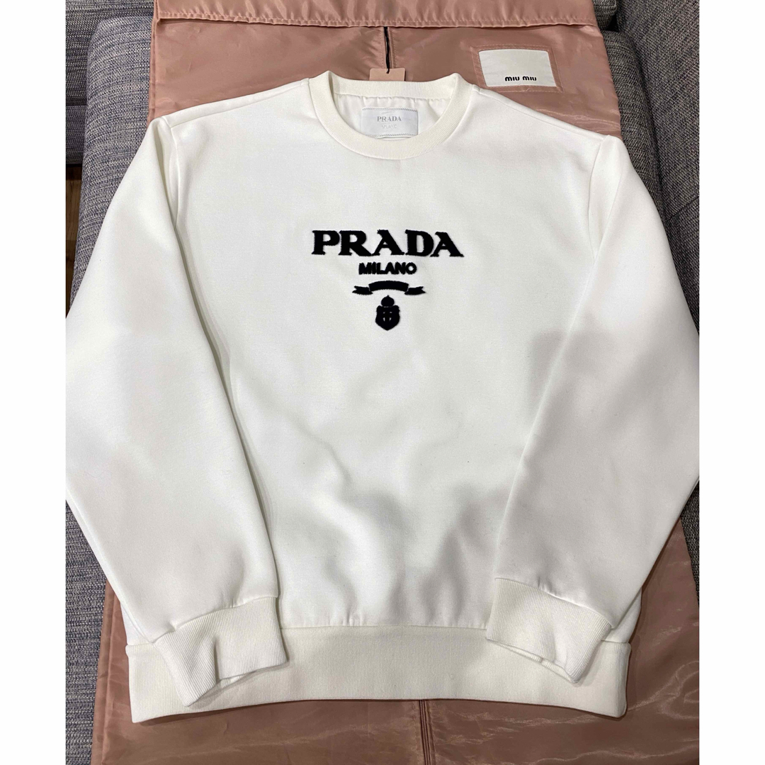 PRADA - PRADA（プラダ）のロゴ入りスウェット/トレーナーの通販 by