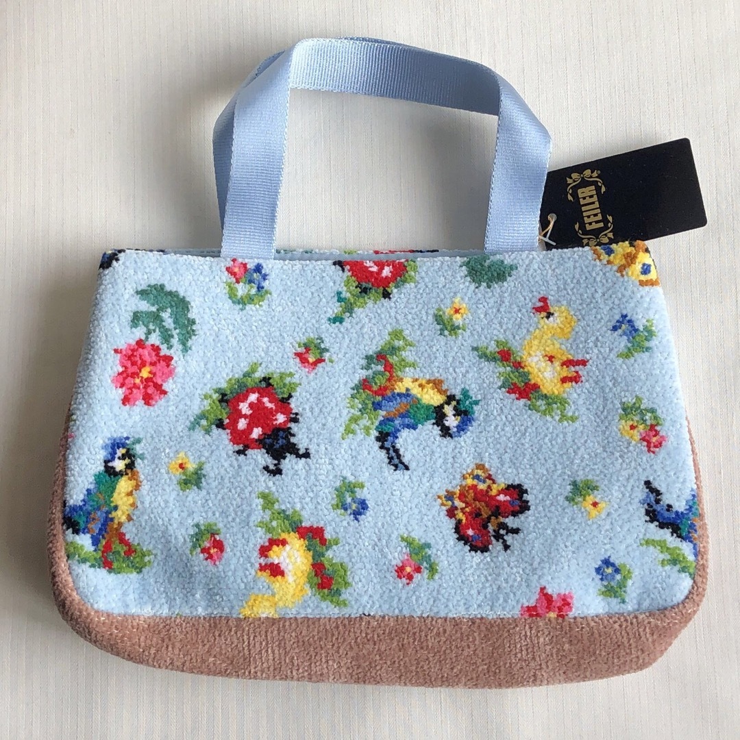 FEILER - フェイラー ハイジ ブルー バッグインミニトートの通販 by