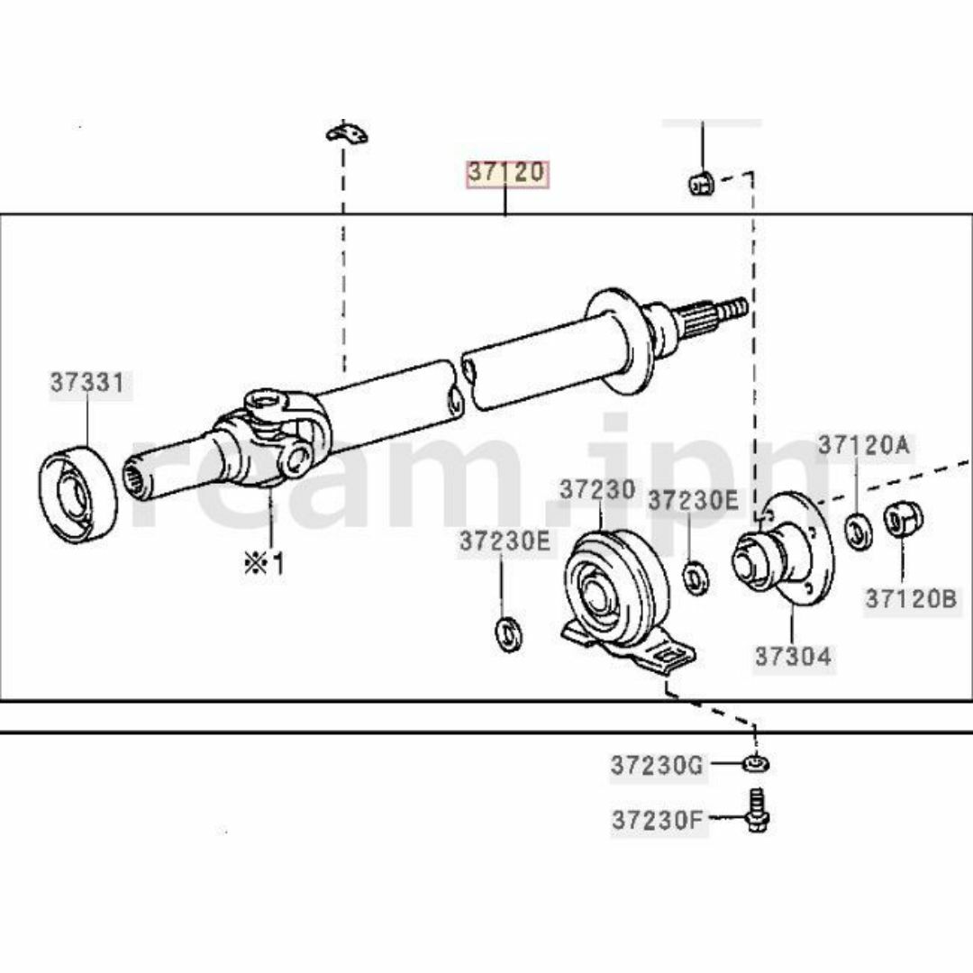 新品 トヨタ純正 マーク2 マークⅡ チェイサー JZX100 プロペラ