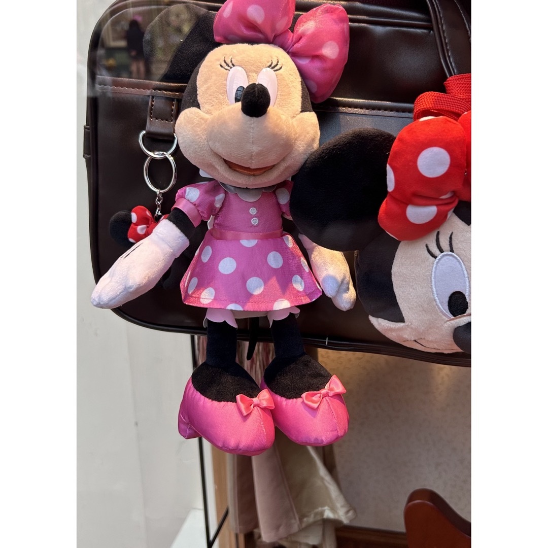 Disney - ミニー ぬいぐるみチャーム ピンク ミニーちゃん ディズニー