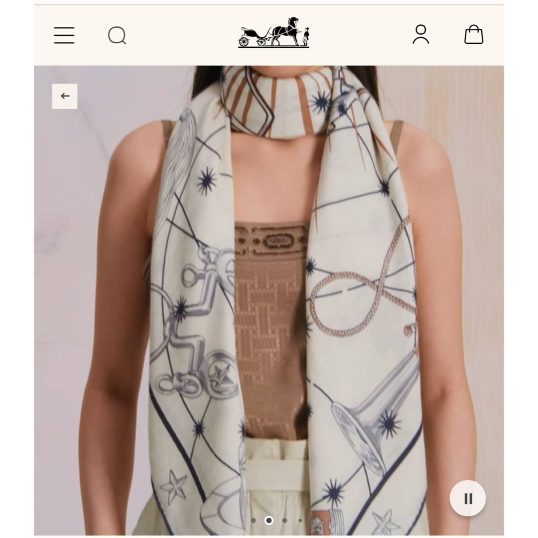 HERMES - エルメス新品2025新作Hermes大人気カレジェアン カシミア