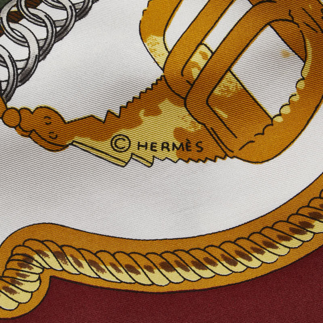 HERMES - エルメス カレ90 REPRISE 乗馬風景 スカーフ シルク