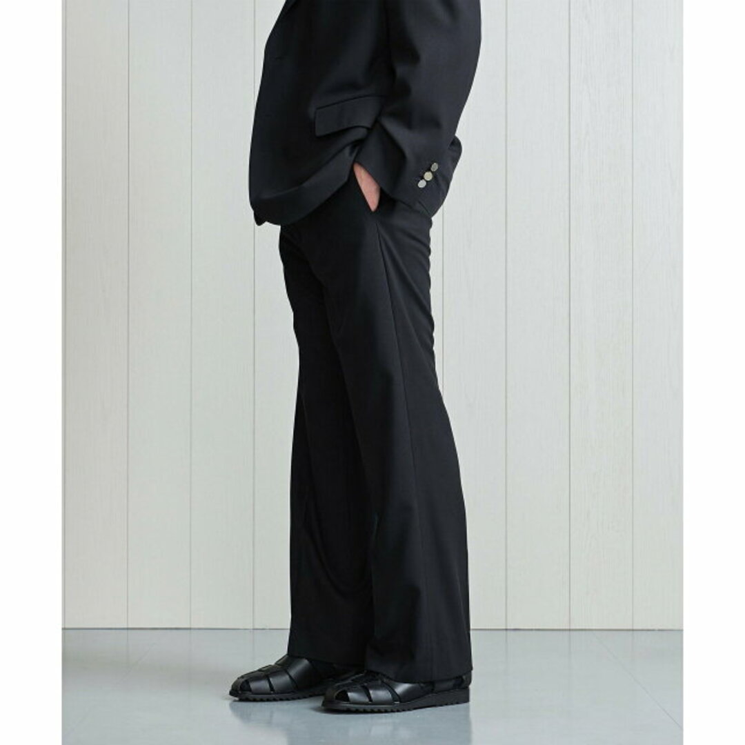 ツ*ー様 ＜H＞ ウール ツイスト カルゼ ワイド テーパード パンツ H＞ ウール ツイスト カルゼ ワイド テーパード パンツ｜ユナイテッド