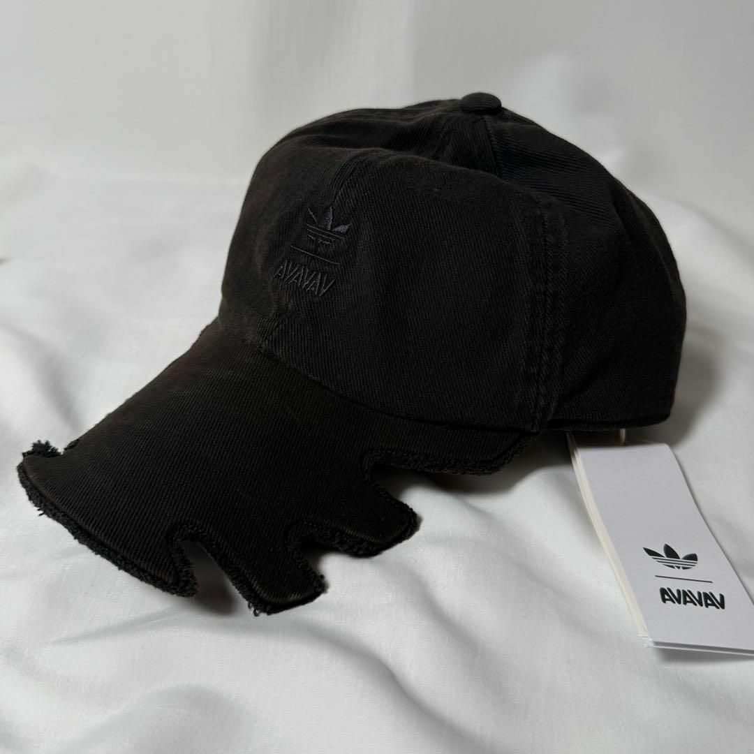 adidas Originals - adidas × avavav Slashed Cap キャップ ブラックの