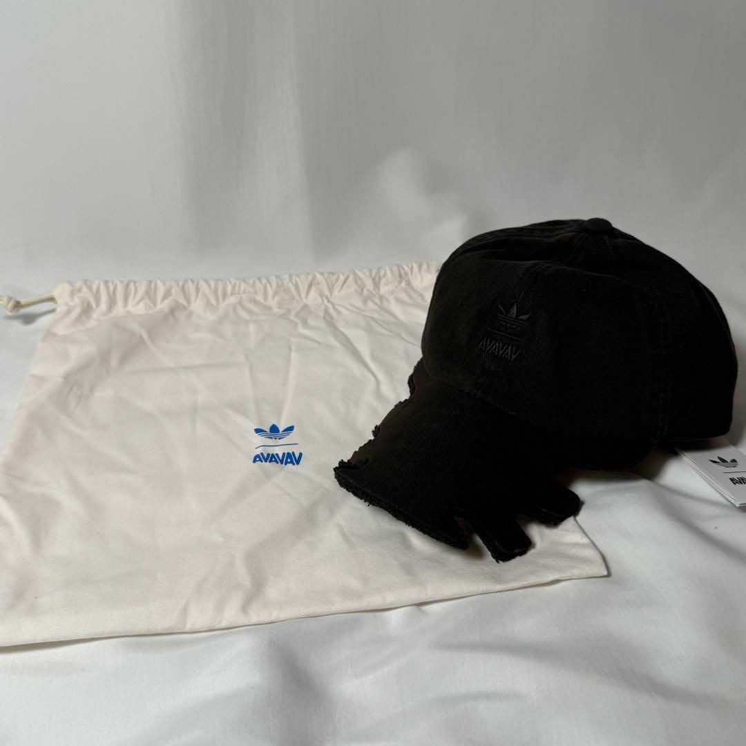adidas Originals - adidas × avavav Slashed Cap キャップ ブラックの